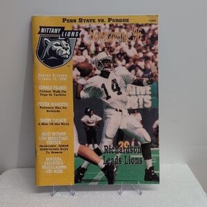 Penn State vs. Purdue Homecoming '96 Program